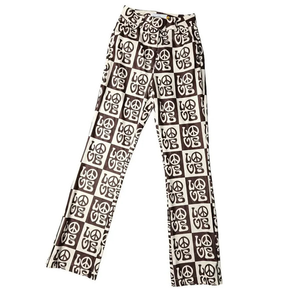 House of Sunny All You Need Is Love Pants - Picture 2 of 10